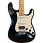 Used 2005 Fender Standard Stratocaster HSS Black Solid Body Electric Guitar