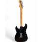 Used 2005 Fender Standard Stratocaster HSS Black Solid Body Electric Guitar