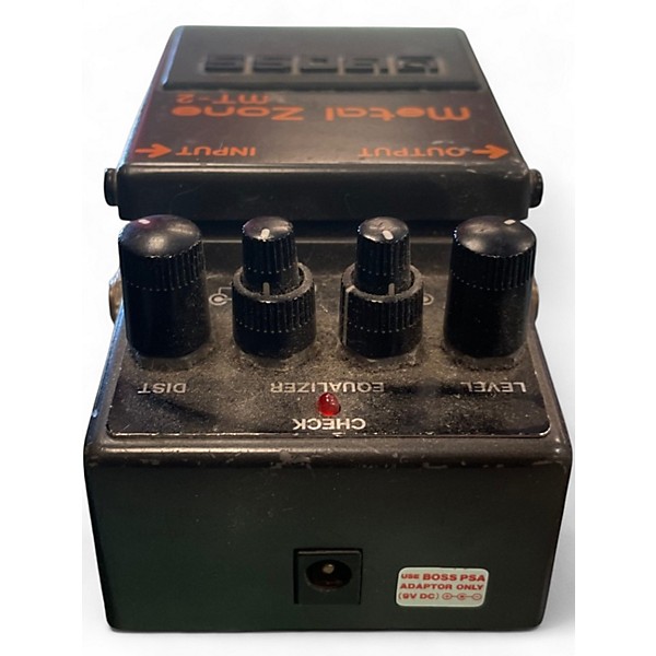 Used BOSS MT2 Metal Zone Distortion Effect Pedal