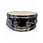 Used DW 14X5.5 Collector's Snare Black Nickel Over Brass Gray Drum thumbnail