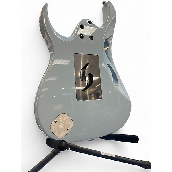 Used Ibanez PIA3761C Steve Vai Signature Powder Blue Solid Body Electric Guitar