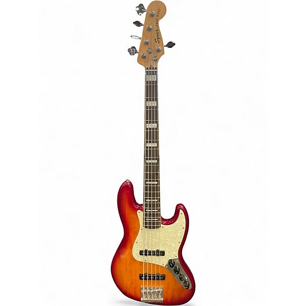 Used Squier Classic Vibe 70s Jazz Bass Sienna Sunburst Electric Bass Guitar