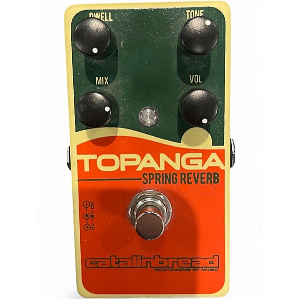 Used Catalinbread Topanga Spring Reverb Effect Pedal