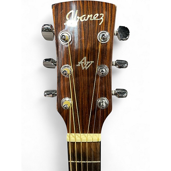 Used Ibanez AW-100 Natural Acoustic Guitar