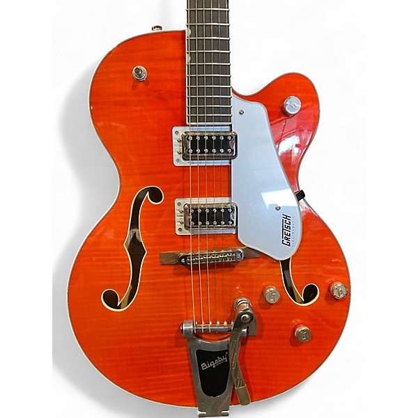 Used Gretsch Guitars G5427T Trans Orange Hollow Body Electric Guitar