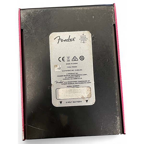 Used Fender THE TRAPPER Effect Pedal
