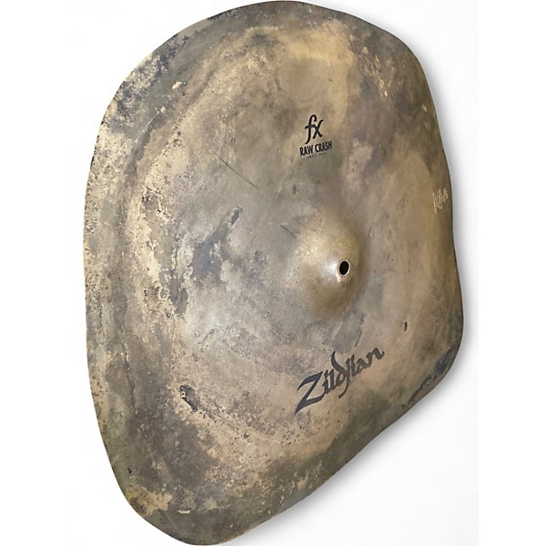 Used Zildjian 19in FX RAW CRASH SMALL BELL Cymbal