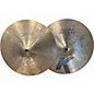 Used Zildjian 13in K CUSTOM DARK HI-HAT PAIR Cymbal thumbnail