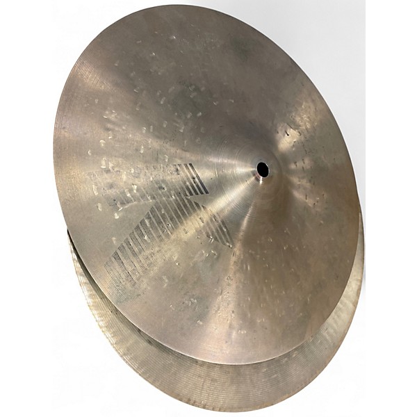 Used Zildjian 13in K CUSTOM DARK HI-HAT PAIR Cymbal