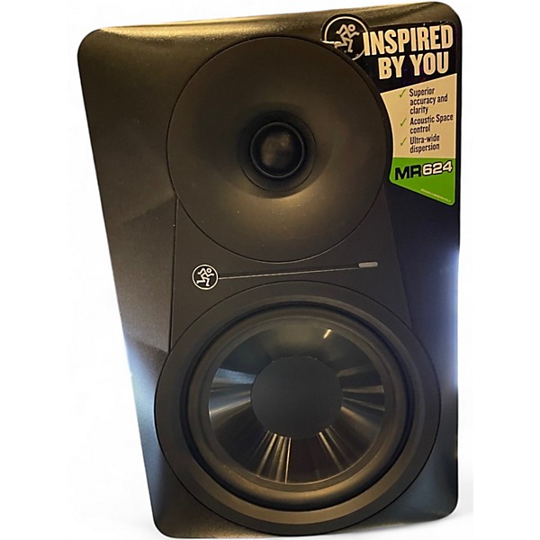 Used Mackie MR624 PAIR Powered Monitor