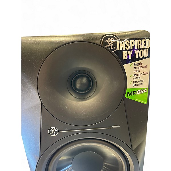 Used Mackie MR624 PAIR Powered Monitor