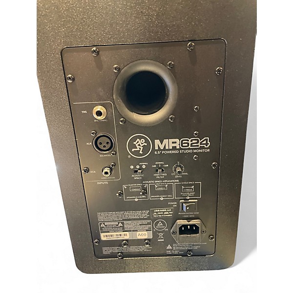 Used Mackie MR624 PAIR Powered Monitor