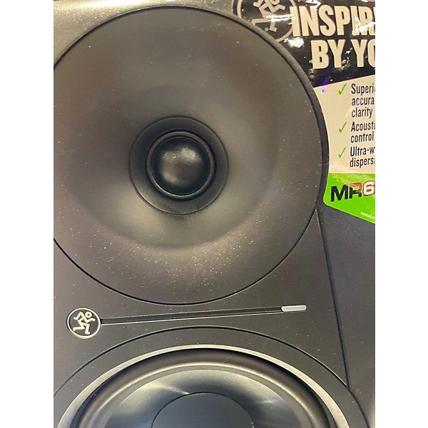 Used Mackie MR624 PAIR Powered Monitor