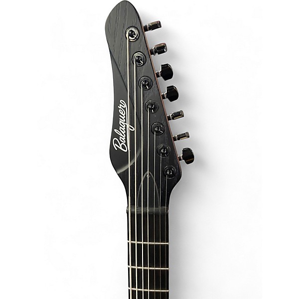 Used Balaguer Thicket Semi Custom 7 Black Baritone Guitars