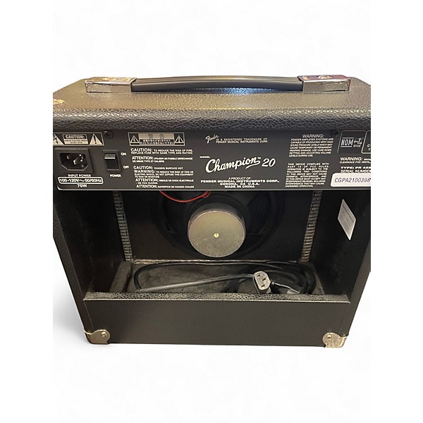 Used Fender Champion 20 Guitar Combo Amp