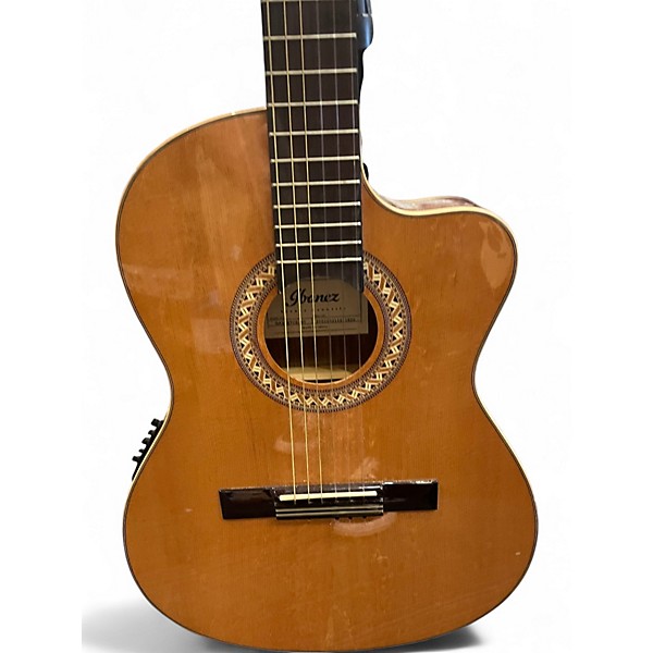 Used Ibanez GA34STCE Natural Classical Acoustic Guitar