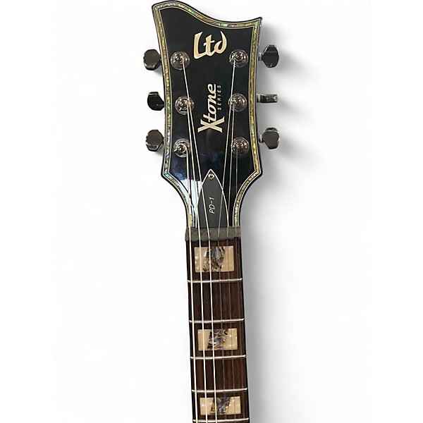 Used ESP LTD PD-1 Burgundy Solid Body Electric Guitar