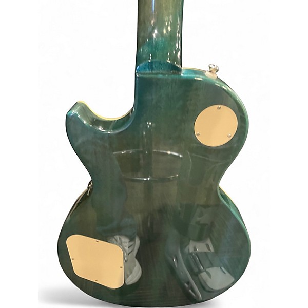 Used Epiphone Les Paul Standard 1960s Trans Blue Solid Body Electric Guitar