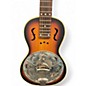 Used Republic Minolian Parlour Metal Resonator 2 Color Sunburst Acoustic Guitar