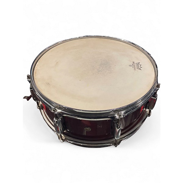 Used Pearl 14in Export Series Snare Wine Red Drum
