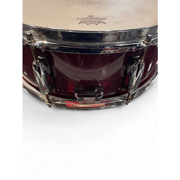 Used Pearl 14in Export Series Snare Wine Red Drum