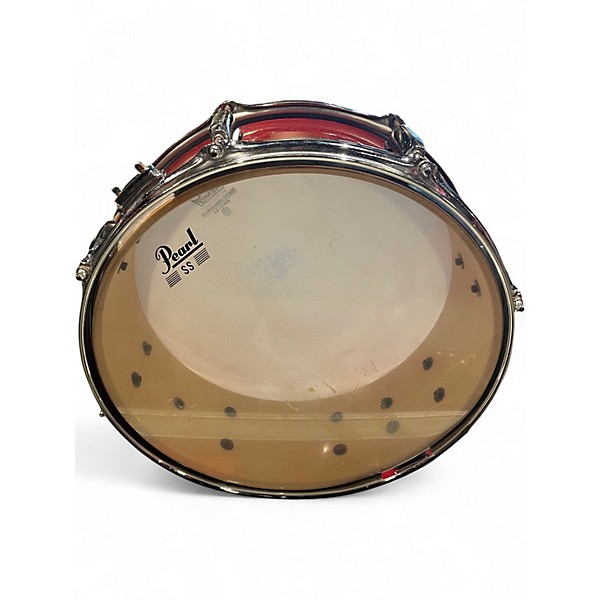 Used Pearl 14in Export Series Snare Wine Red Drum