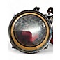 Used Pearl 2 Piece Championship Series Marching Tom Black and Silver Drum