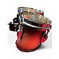 Used Pearl 2 Piece Championship Series Marching Tom Black and Silver Drum
