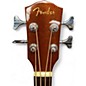 Used Fender Cb60sce Natural Acoustic Bass Guitar