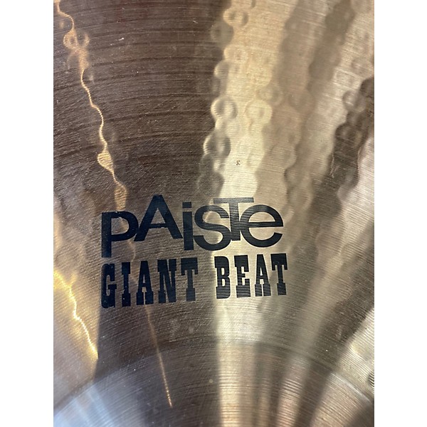 Used Paiste 24in Giant Beat Ride Cymbal