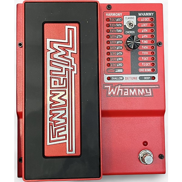 Used DigiTech Whammy Pedal Board
