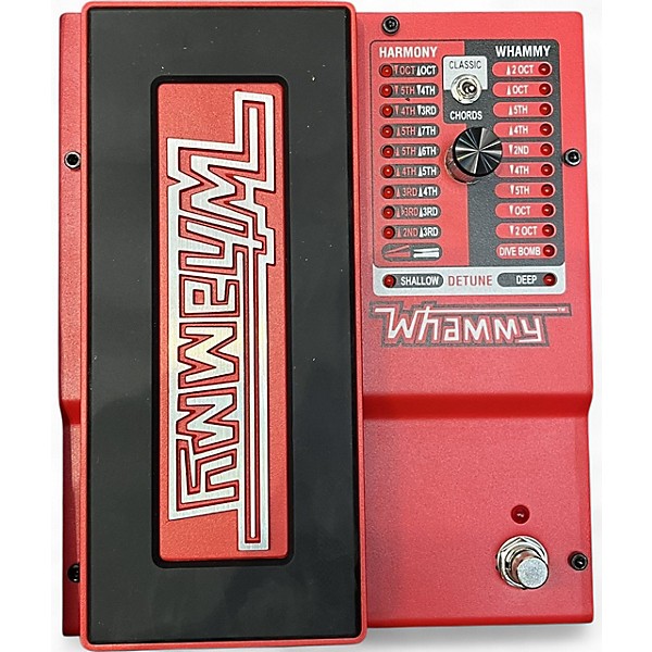 Used DigiTech Whammy Pedal Board
