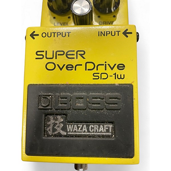 Used BOSS SD1W Super Overdrive Waza Craft Effect Pedal