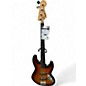 Used Squier Vintage Modified Fretless Jazz Bass Sunburst Electric Bass Guitar thumbnail
