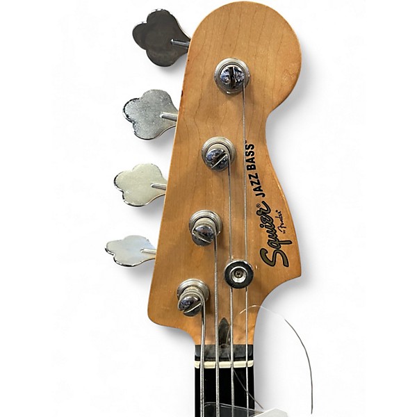 Used Squier Vintage Modified Fretless Jazz Bass Sunburst Electric Bass Guitar