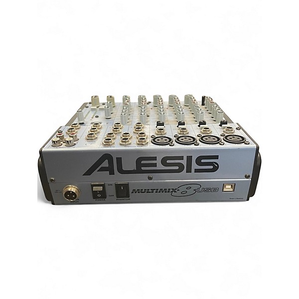 Used Alesis MULTIMIX 8 USB Unpowered Mixer
