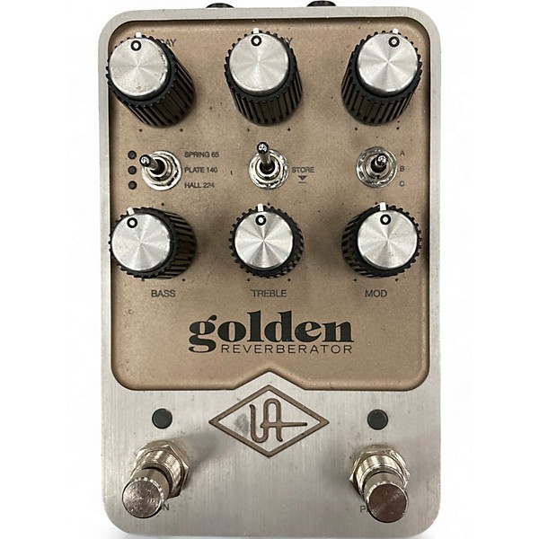 Used Universal Audio Golden Reverberator Effect Pedal