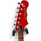 Used Burns Bison 62 reissue Red Solid Body Electric Guitar