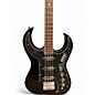 Used Burns Bison Black Electric Bass Guitar