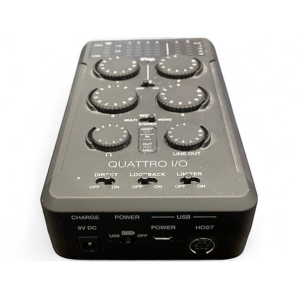 Used IK Multimedia PRO QUATTRO I/O Audio Interface
