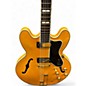 Used Epiphone SHERATON Natural Hollow Body Electric Guitar