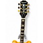 Used Epiphone SHERATON Natural Hollow Body Electric Guitar