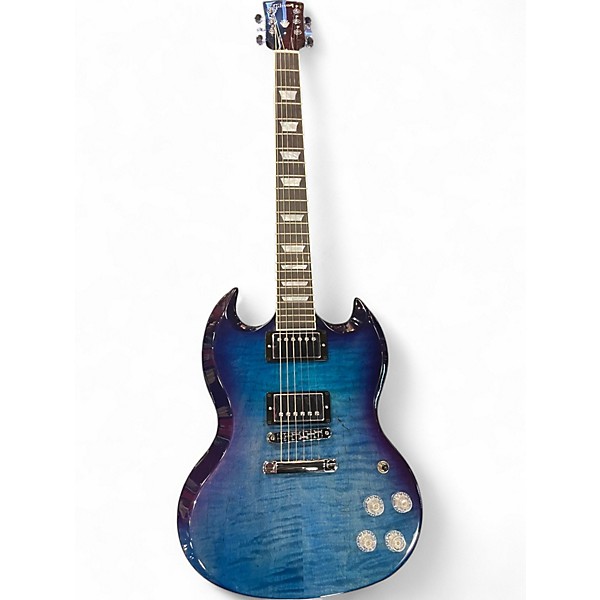 Used Gibson SG Modern Blueberry Burst Solid Body Electric Guitar