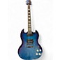 Used Gibson SG Modern Blueberry Burst Solid Body Electric Guitar thumbnail