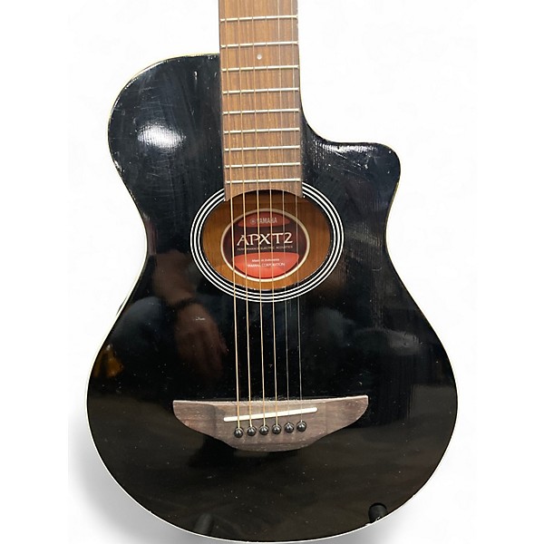 Used Yamaha APXT2 Black Acoustic Electric Guitar