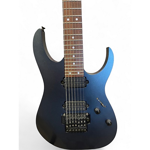 Used 2001 Ibanez rg7420 galaxy black Solid Body Electric Guitar