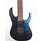 Used 2001 Ibanez rg7420 galaxy black Solid Body Electric Guitar