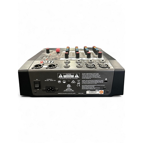 Used Allen & Heath ZED6 Unpowered Mixer