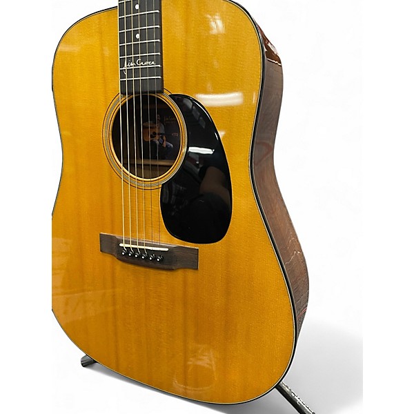 Used Martin D-21JCB JIM CROCE SIGNATURE Natural Acoustic Guitar