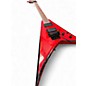Used Jackson Rrx24 Red with Black Bevels Solid Body Electric Guitar